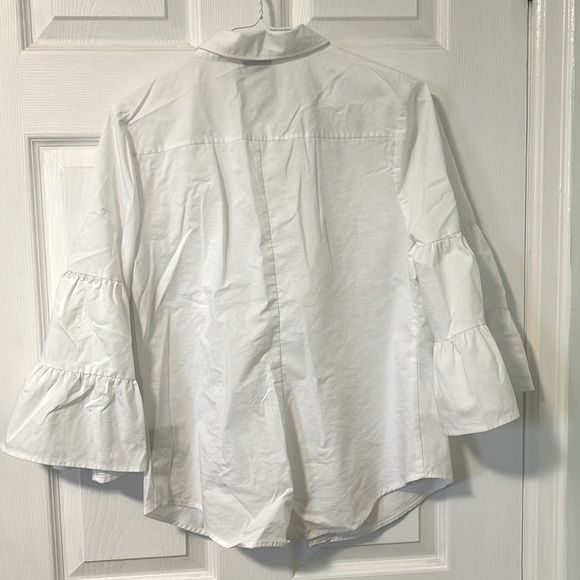 WORTHINGTON | White Collared Shirt - Picture 3 of 3